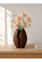 Coffee Bean Design Decorative Vase – Brown 15 cm 3D Printing - 5