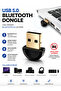 محول USB إلى بلوتوث متوافق مع الكمبيوتر المحمول/الكمبيوتر الشخصي/وحدة التحكم بالألعاب/التلفزيون الذكي، محول USB إلى بلوتوث يعمل بتقنية التوصيل والتشغيل