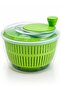 Salad Dehydrator Vegetable and Fruit Drying and Washing Container Practical Rotating Strainer 5 Liters