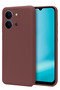 Aconcept Redmi 15C 4g First Silicone Case (40535) - Burgundy
