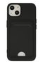 Aconcept iPhone 14 Plus Case Kelvin Silicone with Business Card Holder (111234) - Black
