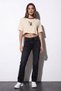 26Ytsh02145 Women's Embroidery Detailed T-Shirt - 3