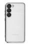 Aconcept Galaxy S23 Plus Case with Lens Silicone (174443) - Silver - 2