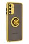 Aconcept Galaxy A04S Case Montreal Ringed Silicone Cover (182254) - Yellow - 2