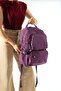 Ultra Light Multi-Pocket Waterproof Backpack Unisex Purple (Model: 571-2H) - 3
