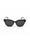 Noir Women's Cat-Eye Sunglasses | Premium Gloss Black Frame with Smoke UV400 Lenses | Model 4603-C2 - 4