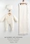 Royale Lace 3 Piece Lace Hospital Discharge Set |   Premium Lace Newborn Hospital Baby Gift Set
