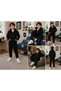 Boy's Black Hooded Zippered Hoodie Sweatshirt Cotton Basic Daily Seasonal Sports Cardigan - 2
