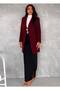 Button Detailed Women's Beard Knitwear Long Cardigan- Coat 80 cm - 5