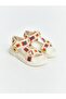 Lcw Steps Beige Embroidered Girls' Sandals