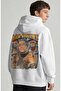 Bad Bunny Rapper Singer Back Printed Unisex Oversize Combed Cotton Hoodie