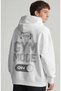 Gym Mode on Fitness Gym Bodybuilding Athlete Back Printed Unisex Oversize Combed Cotton Hoodie