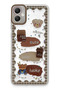 Aconcept Galaxy A05 Case Sweet Patterned Silicone Cover (85729) - Transparent