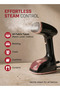 Portable Garment Steamer Clothes Steam Iron Fast Heating Foldable Vertical Steamer 180ml Tank - 6