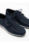 -Genuine Leather Laser Perforated Men's Loafer