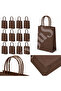 11X15 cm Gift Paper Bag Brown 12 Pieces - 2