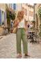 Design Loose Fit Relax Pants Women's Olive Leaf - 5