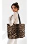 Leopard Canvas Shoulder Bag