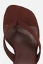 Women's brown thong sandals with stiletto heels - 5