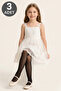 Girl's 3-Piece Micro 40 Alma Pantyhose - L400 - 2