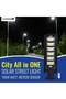 GKRT 300W PIR Solar Street Light, Outdoor LED Dusk to Dawn Lamp, Motion Sensor, IP66 Waterproof, 24000mAh Battery, 6V 18W Solar Panel, Remote Control, Model GKRT-300WW - 4