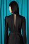 Dress with Gold Button Detail - 5