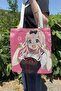 Kaguya Sama V5 Summer and Winter Double-Sided Canvas Print Tote Bag Anime Bag