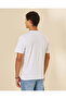 Men White Graphic T-Shirt - 3