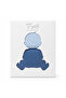 2-Piece Baby Pants Set with Lycra Ribbed Elastic Waist and Cuffed Legs - 3
