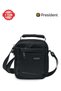Premium 8.5" inch Messenger Bag Shoulder Bags Waterproof Unisex Bags for Travel (SBP24091) BLACK