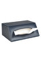 Napkin Holder, Czech Hand and Face Towel Box, Tissue Box, Paper Tissue Storage Box, Vegan Leather, 9*22*18 Cm. Navy Blue