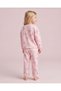 Girls Pink Ballerina All Over Print Pyjama Set - 4
