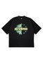 Unisex Women's Men's Scyjess Green Design Printed Oversize Thick Fabric Relaxed Fit T-Shirt - 3