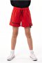 Girls' Printed Cotton Basic Shorts with Elastic Tie-Detail and Tie Closure 22084 - 5
