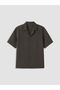 Lcw Kids Gray Short Sleeve Boys' Shirt - 2