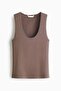 Lace-trimmed vest top - 5