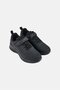Kids Girls Velcro Closure Shoes, Black - 2