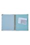 B5 Spiral Planner Modern Floral - Blue Agapanthus - 8