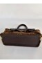 Bag Kilim and Brown Leather - 5