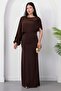 Crew Neck Single Sleeve Sandy Dress K-252785