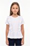 Girl's Ruffle Detailed School T-Shirt - 5