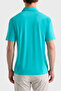 Logo Regular Fit Unlined Polo Men's Polo Isr3201 Turq - 3