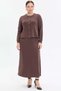 Minimalist Detailed Skirt and Jacket Set