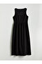 Original Square Neck Poplin Dress - 5
