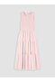 Trendlucky Oval Collar Layered Muslin Dress with a Difference - 5