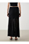 Original Elastic Waist Ruched Flared Skirt - 4