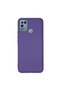 Infinix Hot 10 Play Case Nano Velvet Silicone Inside - Purple