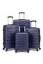 4-Piece ABS Hard Shell Luggage Set 20/24/28/32 Inch, TSA Lock, 360° Silent Spinner Wheels, Durable Unisex Suitcase for Business Student Family Trip, Stylish Travel Suitcase