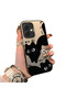 Tecno Spark Go 2 Compatible High-Quality Fun Black Cat Printed Case, Cute Chic Shock - 2