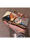 iPhone 17 Compatible High-Quality Cartoon Fox and Rabbit Couple Printed Case